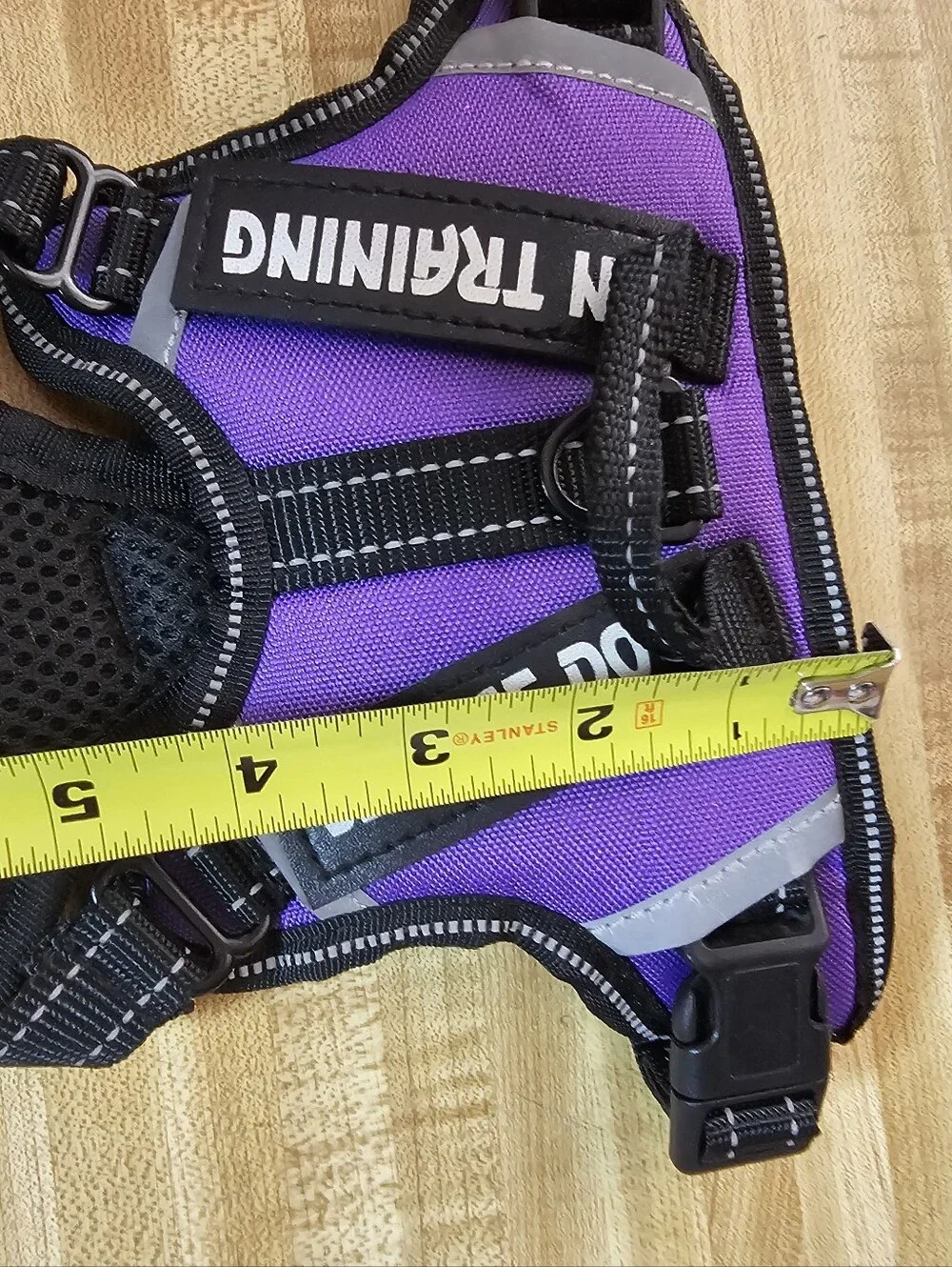 RAD NEW Purple Service Dog Vest Harness XS Puppy Toy Breed Retro Cute Adjustable